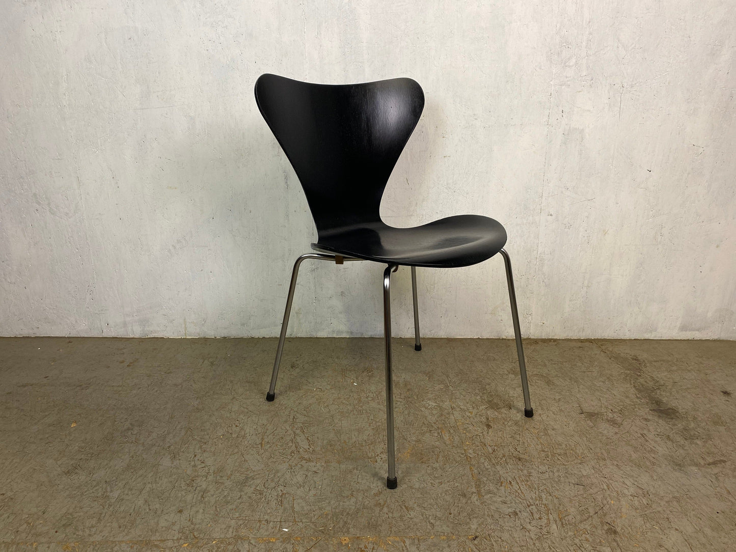 Original Fritz Hansen Chair 3107 Design Arne Jacobsen Vintage