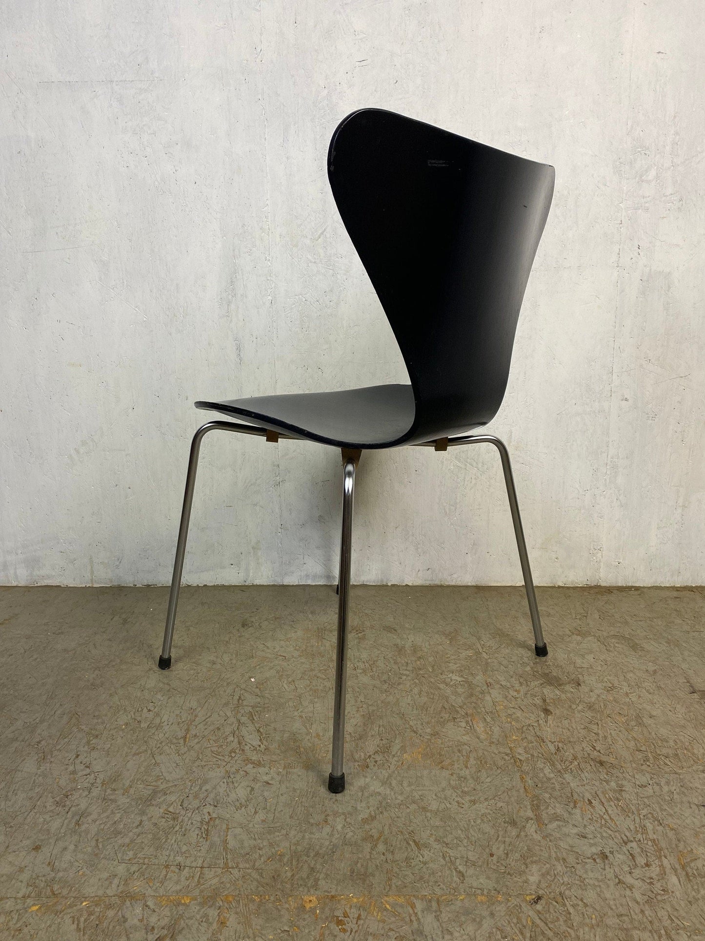 Original Fritz Hansen Stuhl 3107 Design Arne Jacobsen Vintage