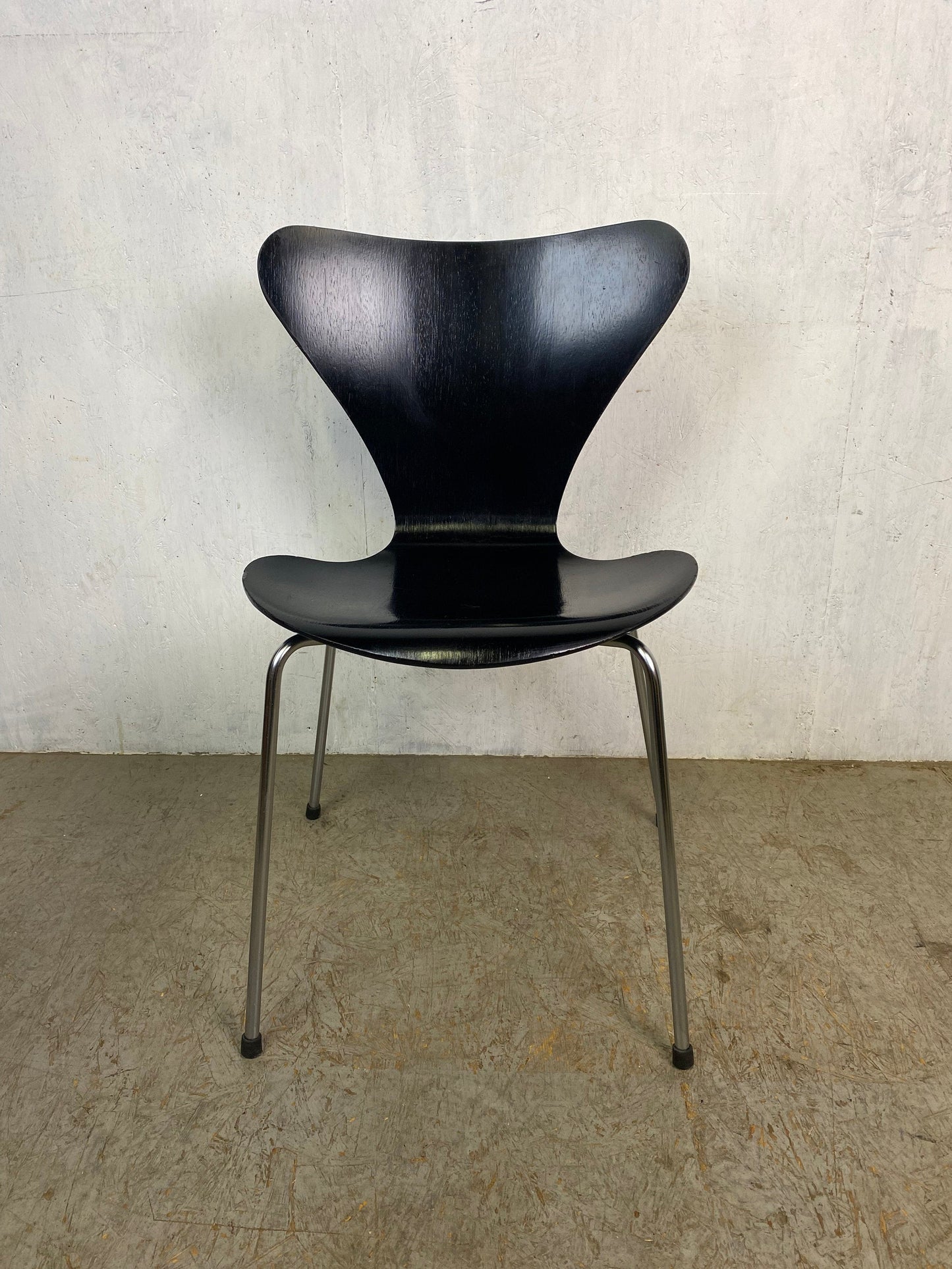 Chaise originale Fritz Hansen 3107 design Arne Jacobsen Vintage