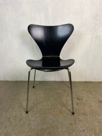 Original Fritz Hansen Stuhl 3107 Design Arne Jacobsen Vintage