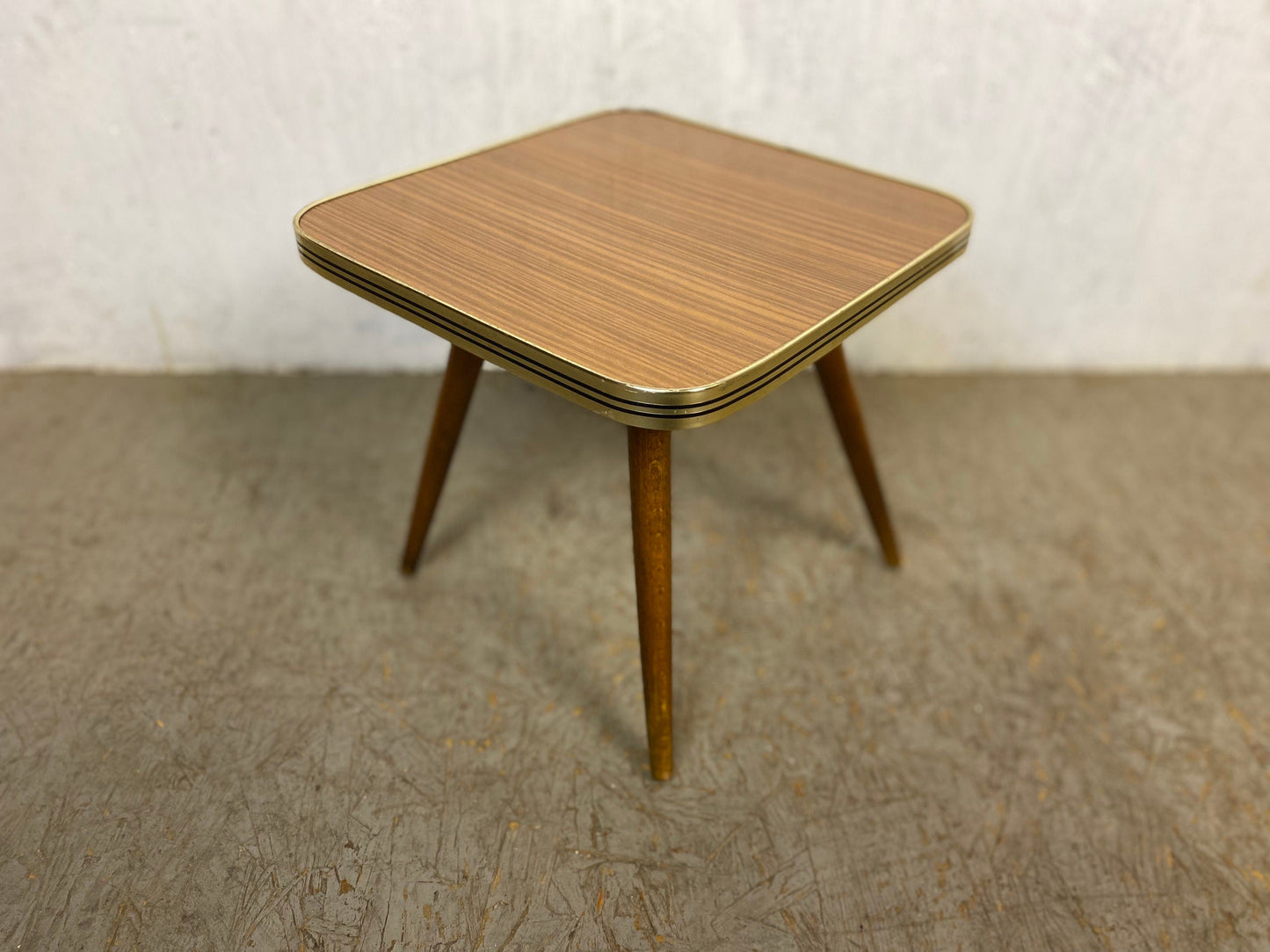 Table basse danoise du milieu du siècle en teck vintage