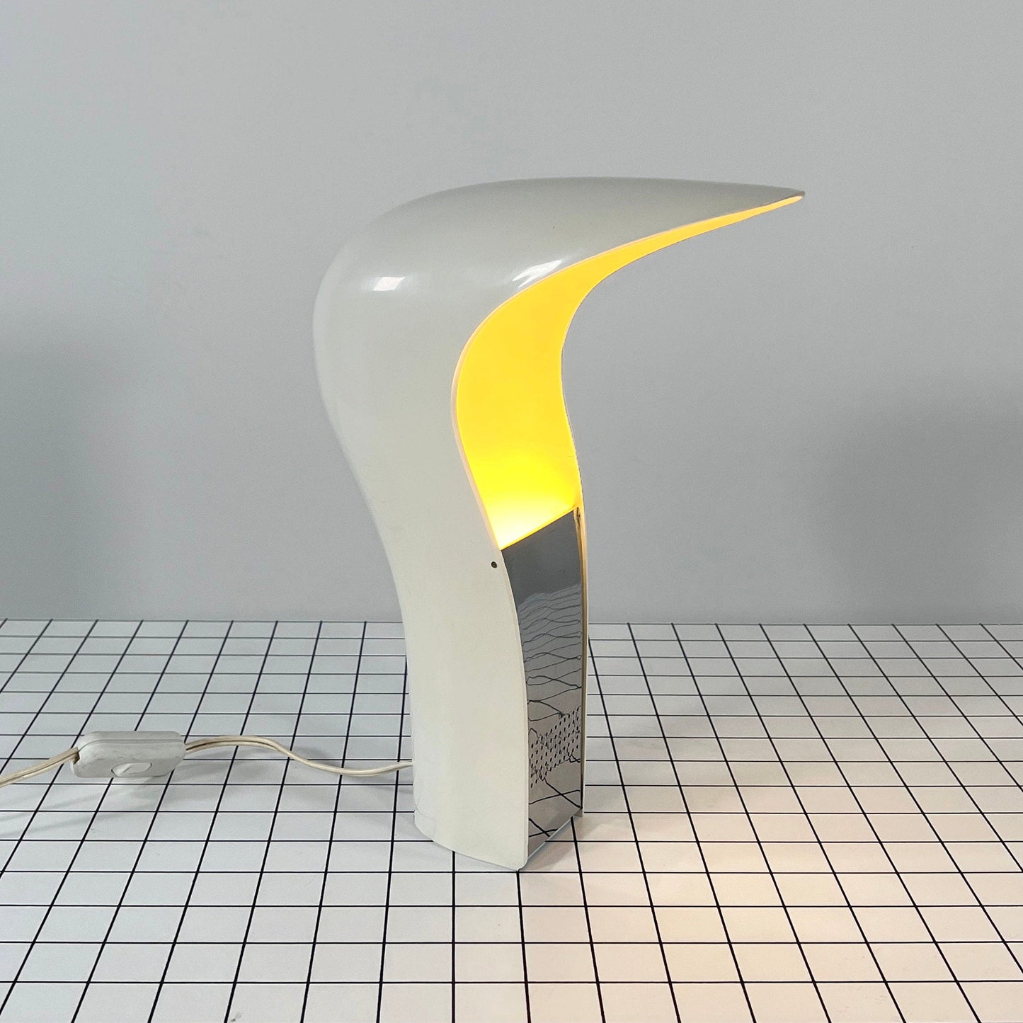 Pelota table lamp by Cesare Casati / Studio DA for Lamperti, 1970s vintage