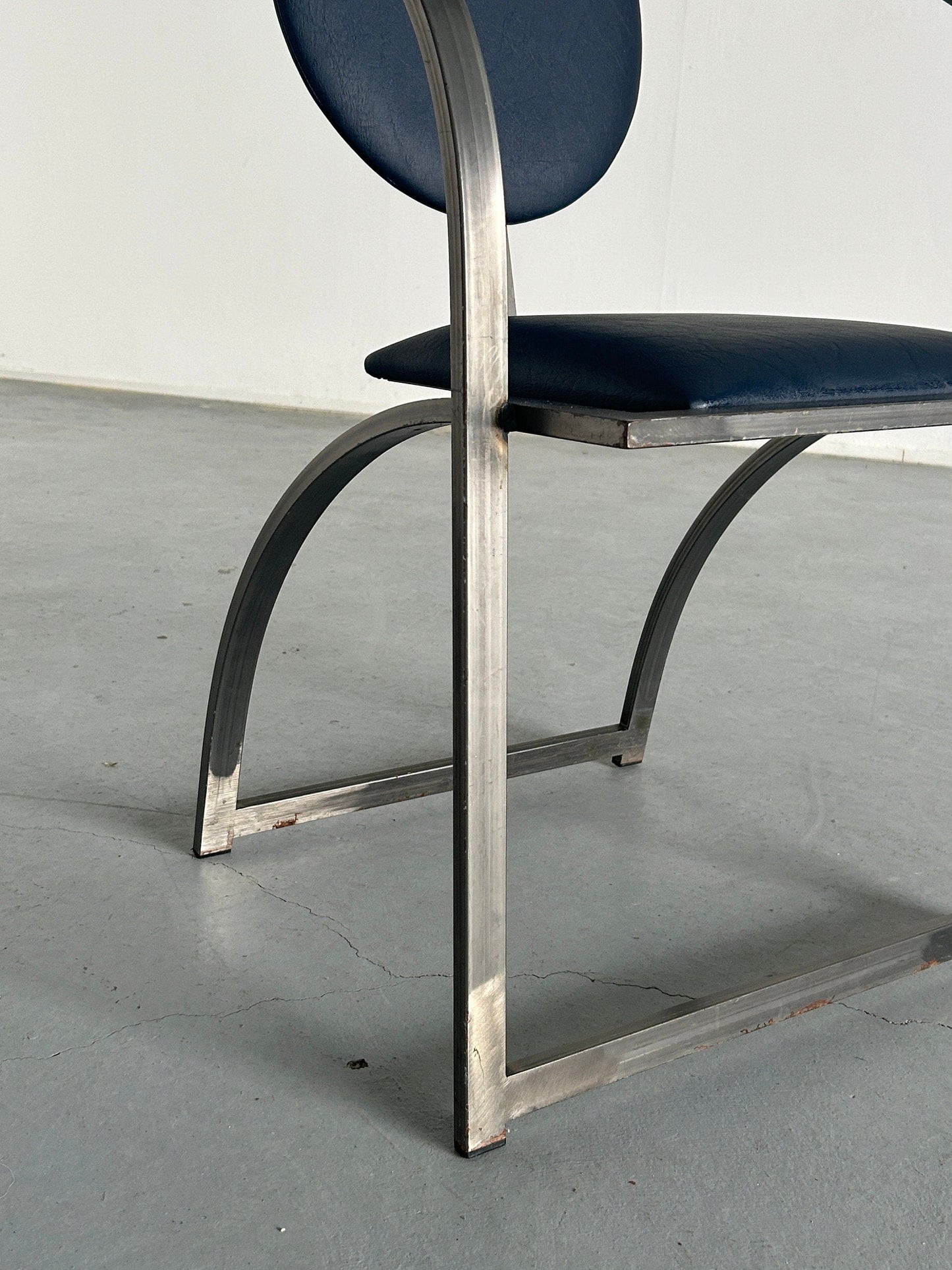 Memphis Design Postmodern Geometric 'Cosinus' Chair by Karl Friedrich Förster for KFF, 1980s Germany, Industrial Design Vintage