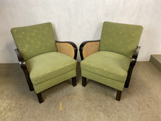 Deux beaux fauteuils des années 1950 dans un état vintage absolument parfait