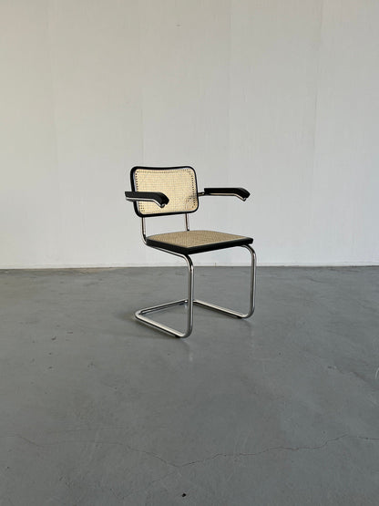 1 of 8 Cesca Mid Century Cantilever Chair / Marcel Breuer B64 Design Chairs / Bauhaus Design / Early 2000s, Italy Vintage