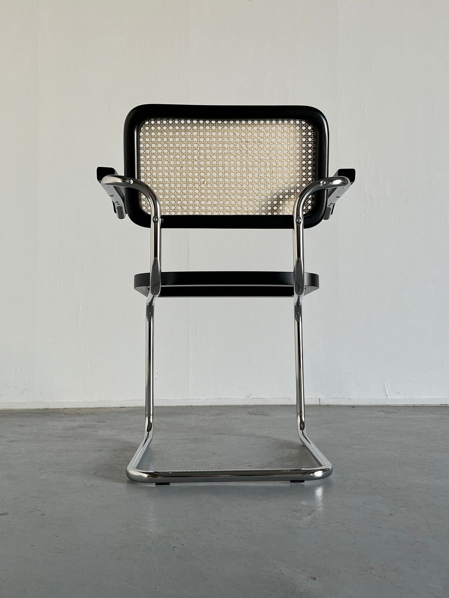 1 of 8 Cesca Mid Century Cantilever Chair / Marcel Breuer B64 Design Chairs / Bauhaus Design / Early 2000s, Italy Vintage