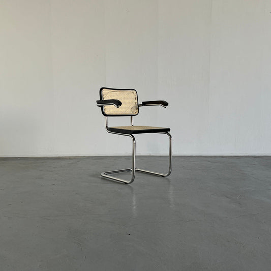 1 of 8 Cesca Mid Century Cantilever Chair / Marcel Breuer B64 Design Chairs / Bauhaus Design / Early 2000s, Italy Vintage