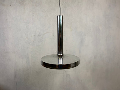 Chrome-plated pendant light by Erco Vintage