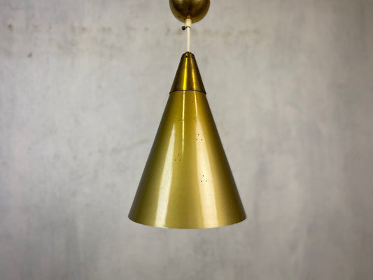 Noble mid-century pendant lamp in the style of Paavo Tynell Vintage