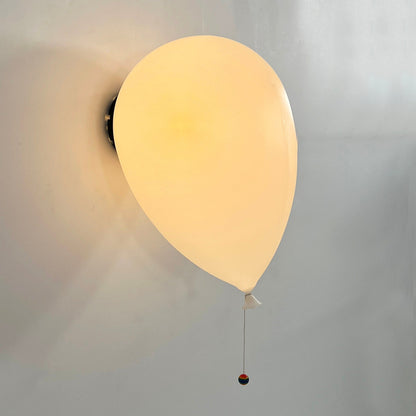 Large balloon wall or ceiling lamp by Yves Christin for Bilumen, 1980s vintage