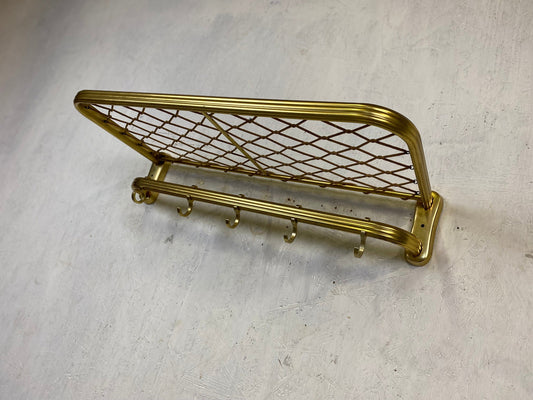 Classic Mud Century Coat Rack in Brass Vintage