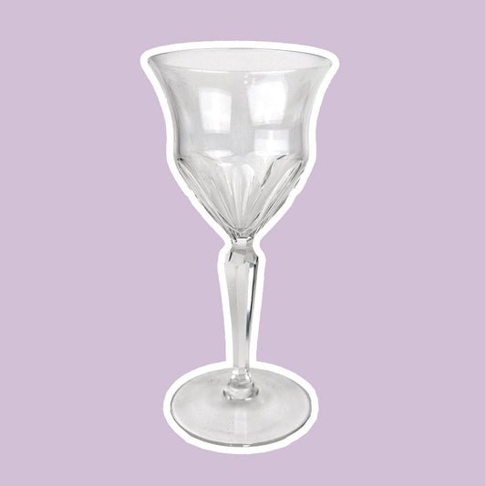 9x verre de cristal vintage champagne / champagne / verres à vin Mid Century verre coupé années 60 50 cristal de plomb coupé