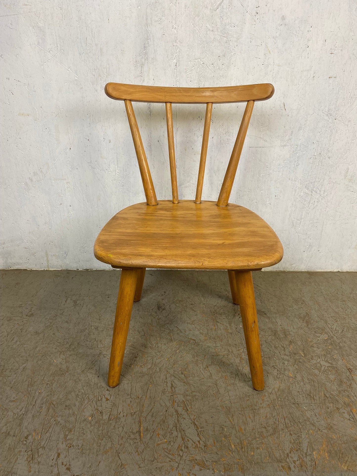 Children's chair made of solid beech wood Vintage