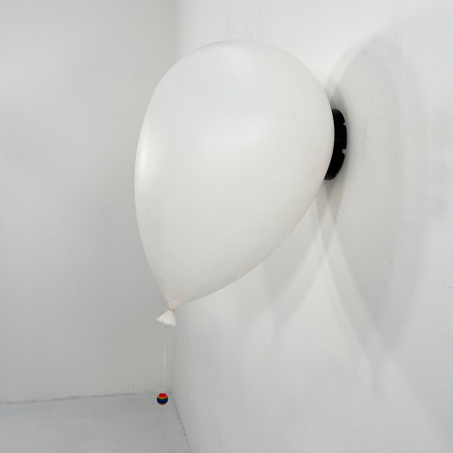 Large balloon wall or ceiling lamp by Yves Christin for Bilumen, 1980s vintage