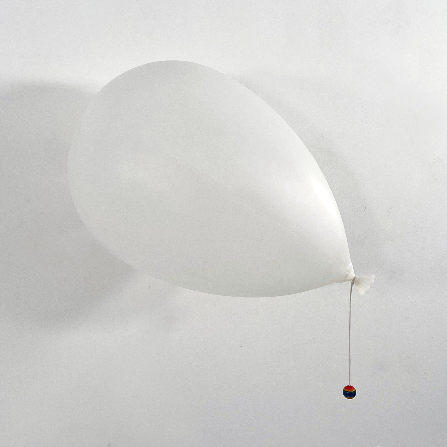 Large balloon wall or ceiling lamp by Yves Christin for Bilumen, 1980s vintage