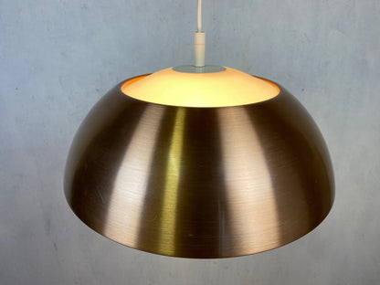 Lampe en cuivre élégante de style moderne danois vintage