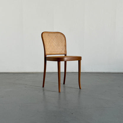 Thonet Bentwood No.811 mid-century chair designed by Josef Hoffman, 1970s vintage