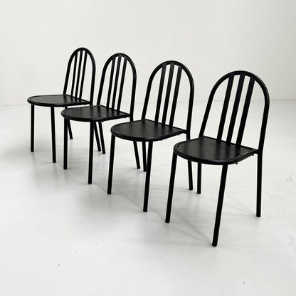 Set of 4 No.222 Chairs by Robert Mallet-Stevens for Pallucco Italia, 1980s