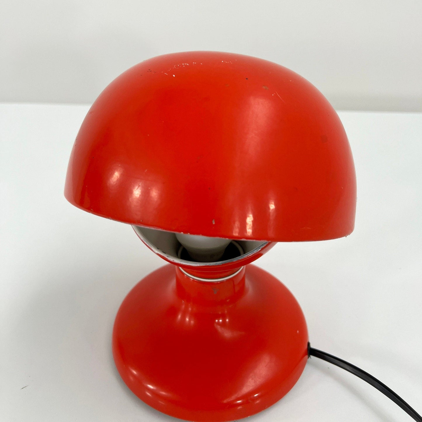 Rote Jucker 147 Tischlampe von Tobia und Afra Scarpa für Flos, 1960er Vintage