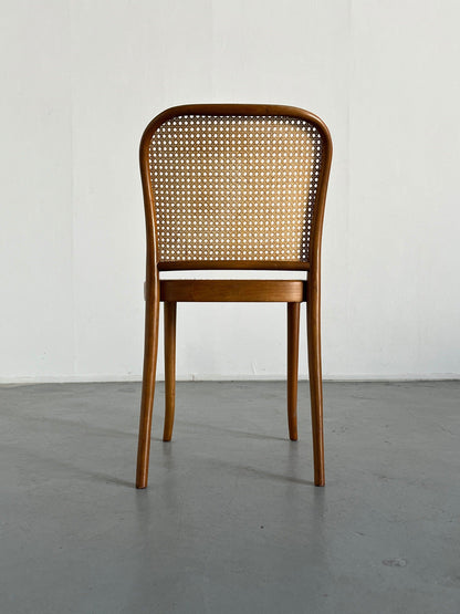 Thonet Bentwood No.811 mid-century chair designed by Josef Hoffman, 1970s vintage