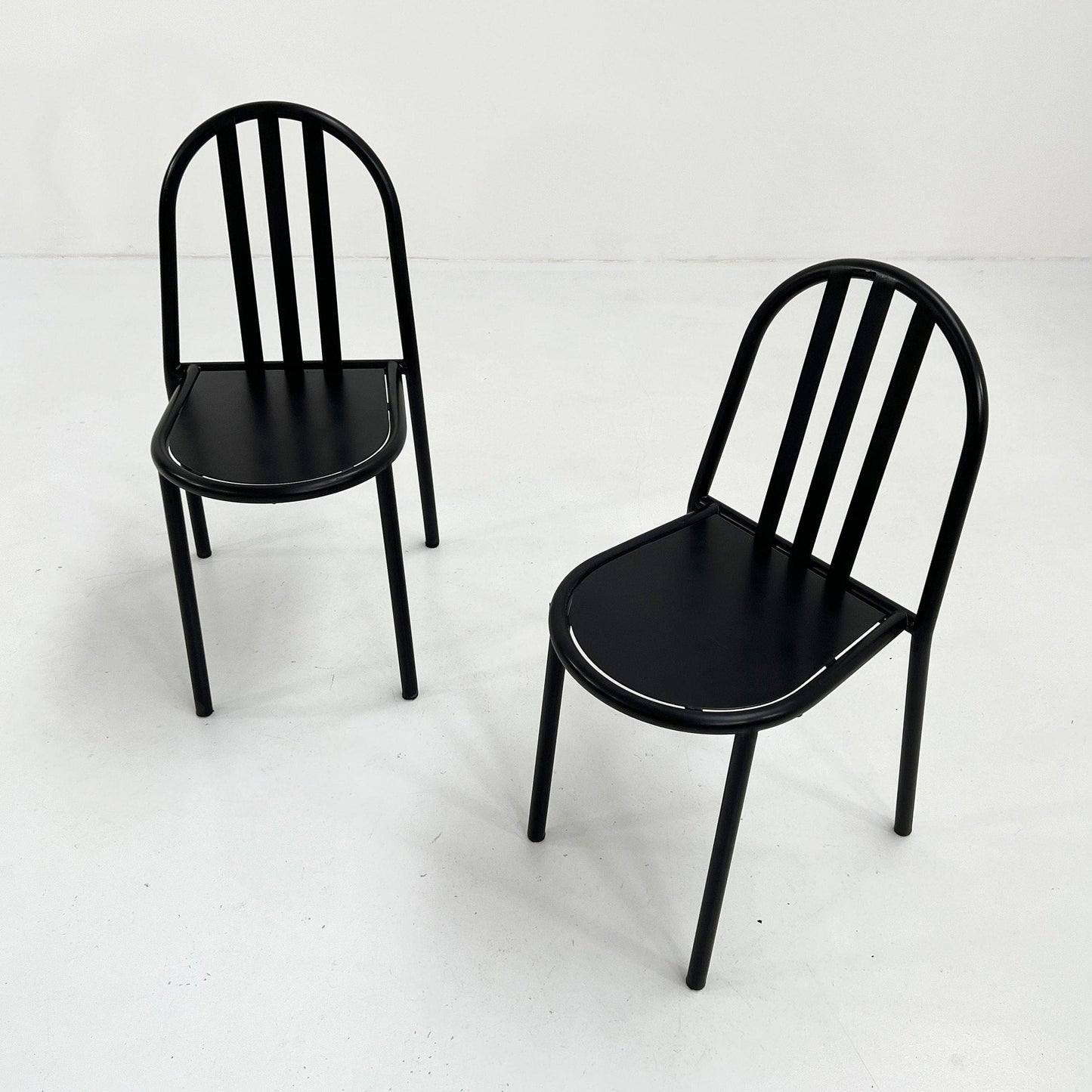 Ensemble de 4 chaises No.222 par Robert Mallet-Stevens pour Pallucco Italia, 1980s