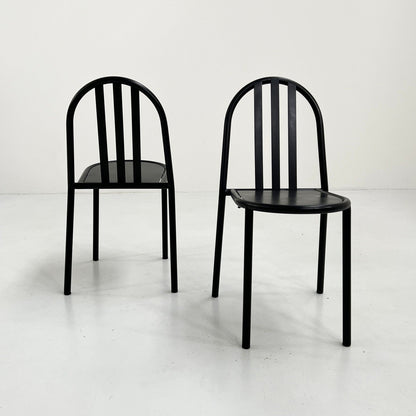 Ensemble de 4 chaises No.222 par Robert Mallet-Stevens pour Pallucco Italia, 1980s