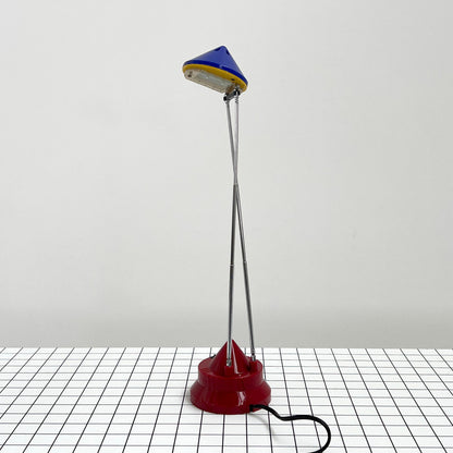 Tricolour Adjustable Desk Lamp, 1980er Vintage