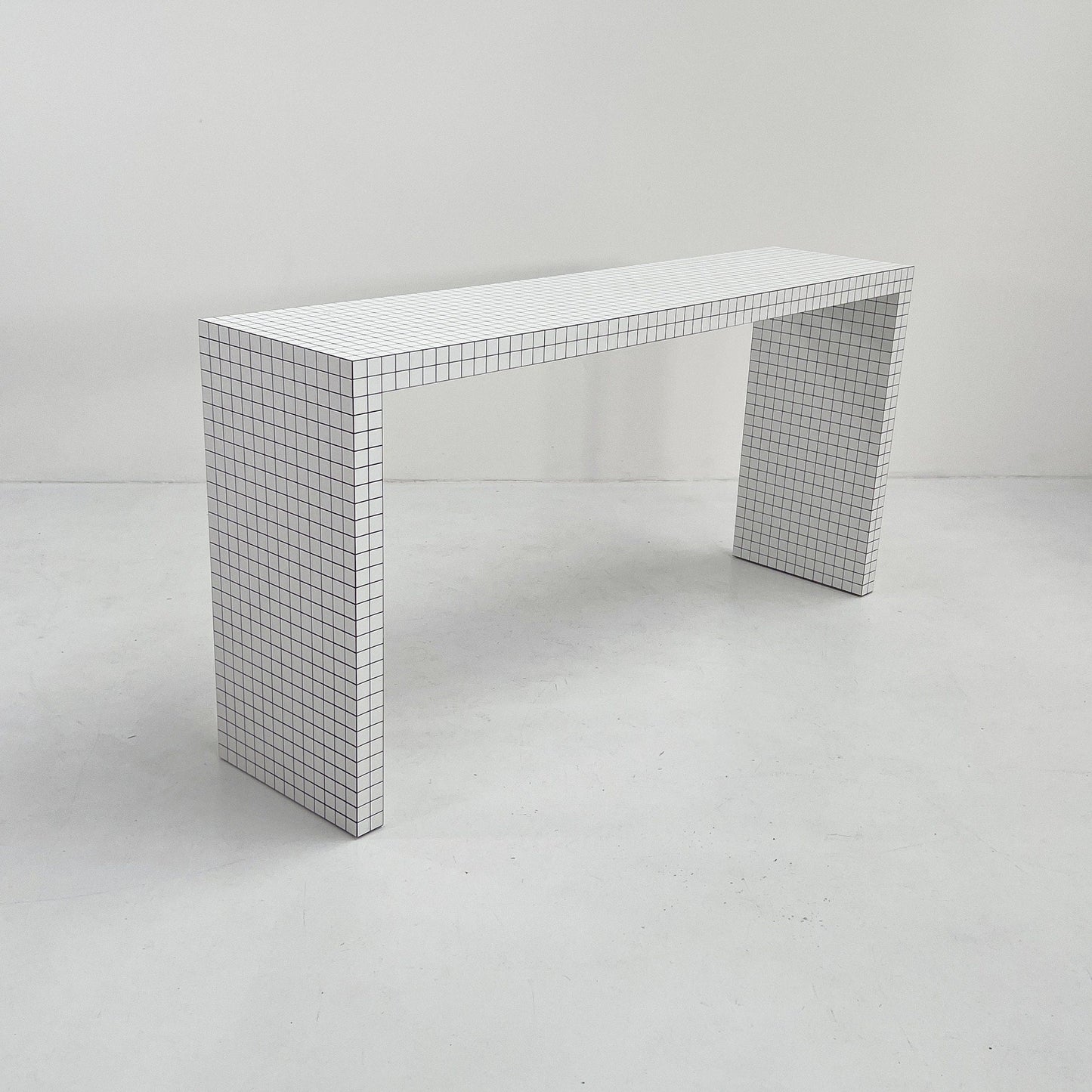 Table console Quaderna par Superstudio pour Zanotta, vintage 1970