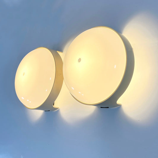 Set of 2 Quattro KD 4335 wall lamps by Joe Colombo for Kartell, 1960s vintage