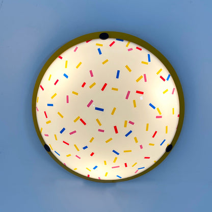 Confettis wall lamp by Valenti, 1980s vintage