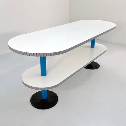 Grande console Kroma par Antonia Astori pour Driade, vintage 1980