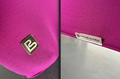 Großer Fiocco Sessel von Gianni Pareschi für Busnelli in Pink, 1970er Vintage