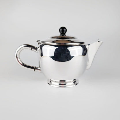 silver plated Art Deco jug coffee tea pot 1930 1950 silver Italy jug