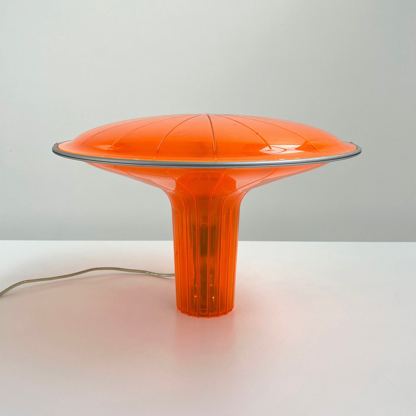 Orange Agaricon D36 table lamp by Ross Lovegrove for Luceplan, 2000s vintage