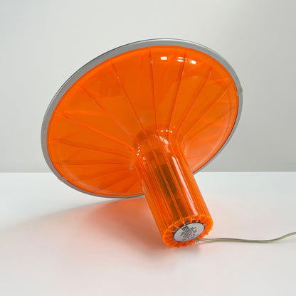 Orange Agaricon D36 table lamp by Ross Lovegrove for Luceplan, 2000s vintage