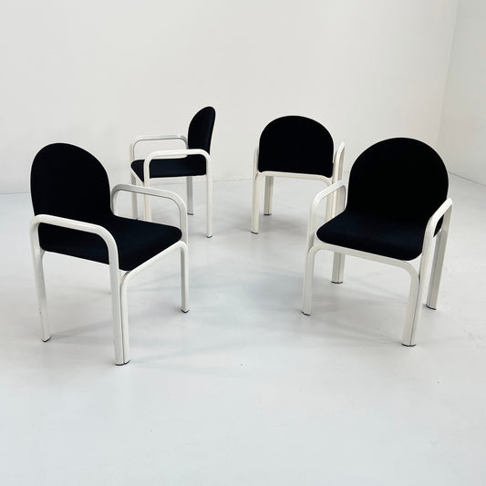 Set of 4 Orsay Dining Chairs by Gae Aulenti for Knoll International, 1970s Vintage