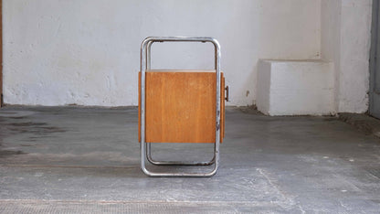 Bauhaus bedside table in need of restoration Vintage