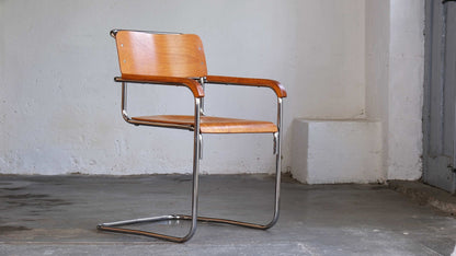 Chaise cantilever Bauhaus, modèle B34 par Marcel Breuer Vintage