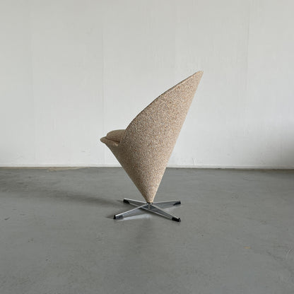 Iconic Verner Panton 'Cone' Chair, 1950s Denmark Vintage