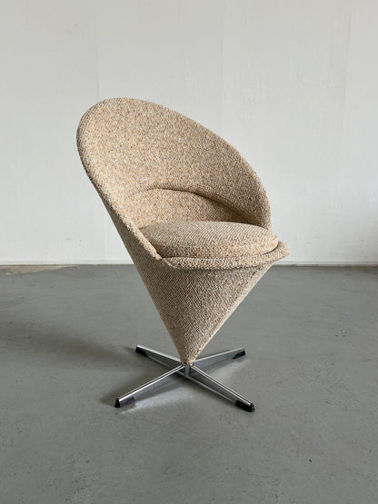 Iconic Verner Panton 'Cone' Chair, 1950s Denmark Vintage