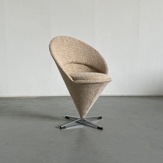 Iconic Verner Panton 'Cone' Chair, 1950s Denmark Vintage