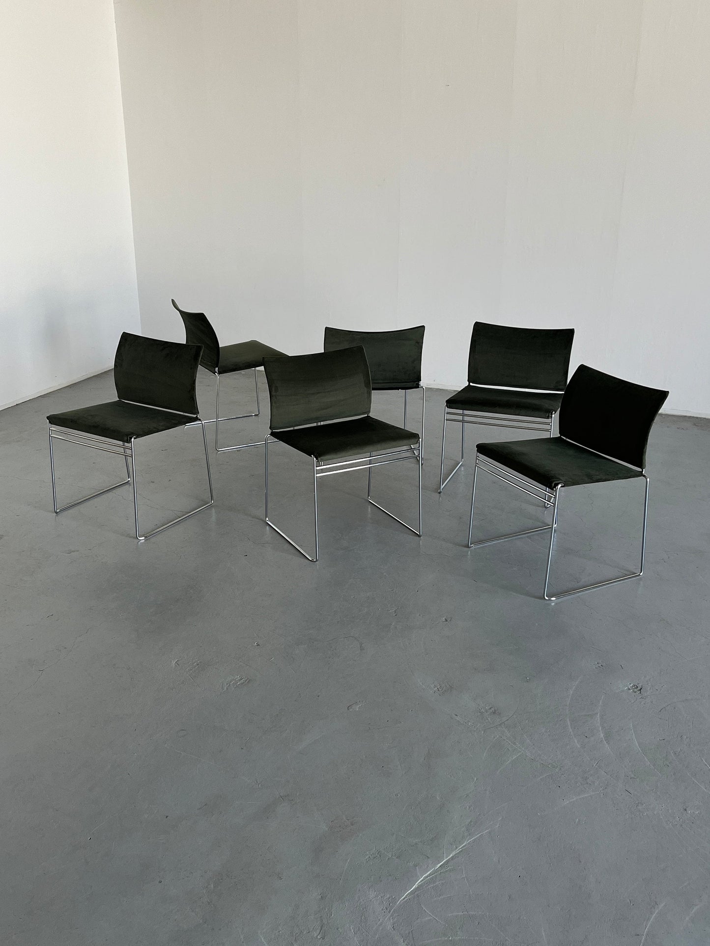 Set of 6 Jano chairs by Kazuhide Takahama for Simon Gavina, 1970s vintage