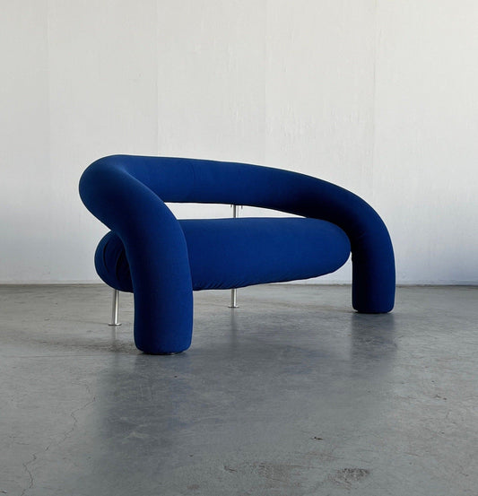 Sculptural Tube Sofa by Anna and Carlo Bartoli for Rossi di Albizzate, Italy, 1990s vintage