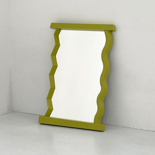 Postmodern mirror from Ikea, 1990s vintage