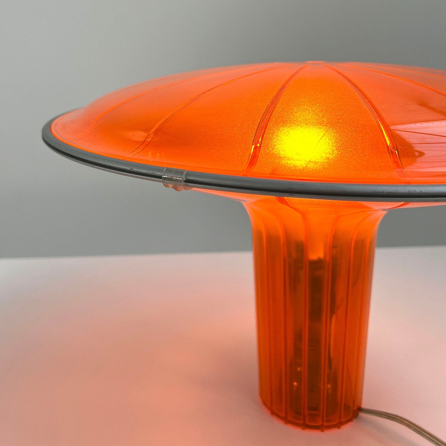 Lampe de table Orange Agaricon D36 par Ross Lovegrove pour Luceplan, vintage 2000