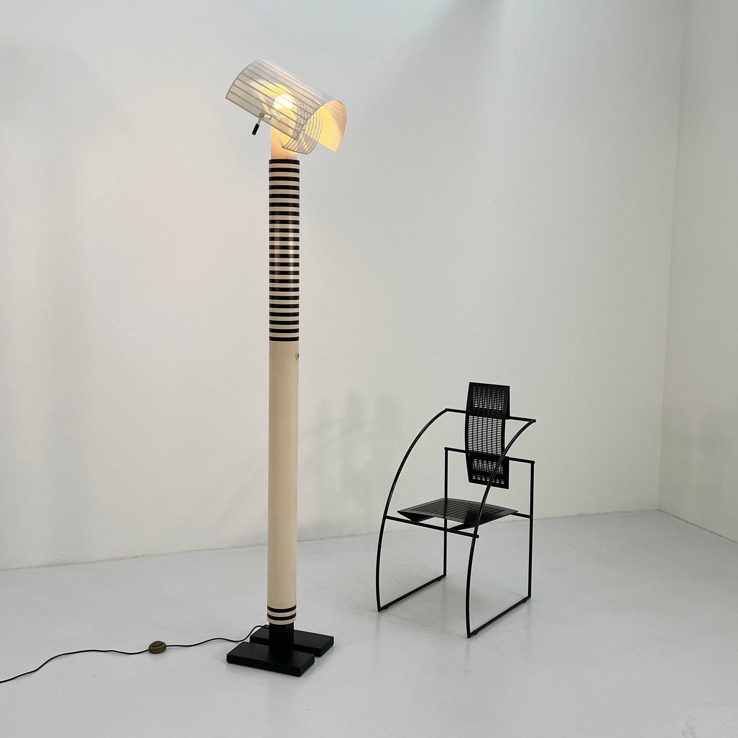 Shogun Stehlampe von Mario Botta für Artemide, 1980er Vintage