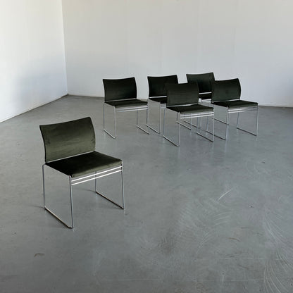 Set of 6 Jano chairs by Kazuhide Takahama for Simon Gavina, 1970s vintage