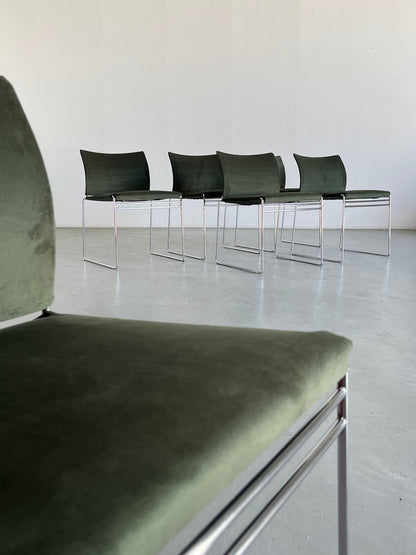 Set of 6 Jano chairs by Kazuhide Takahama for Simon Gavina, 1970s vintage