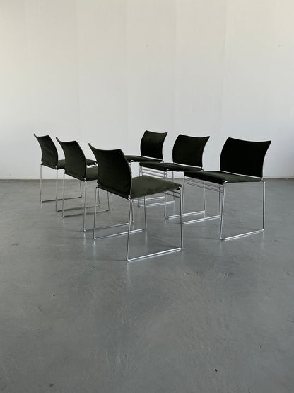 Set of 6 Jano chairs by Kazuhide Takahama for Simon Gavina, 1970s vintage