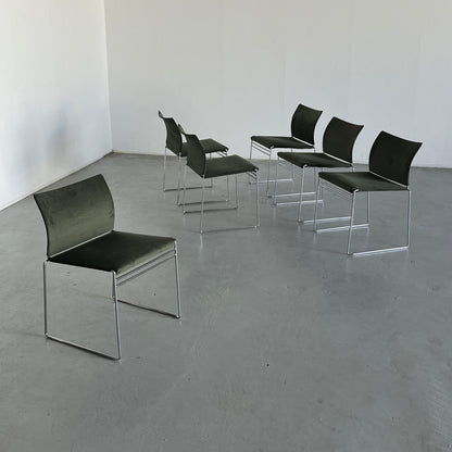 Set of 6 Jano chairs by Kazuhide Takahama for Simon Gavina, 1970s vintage